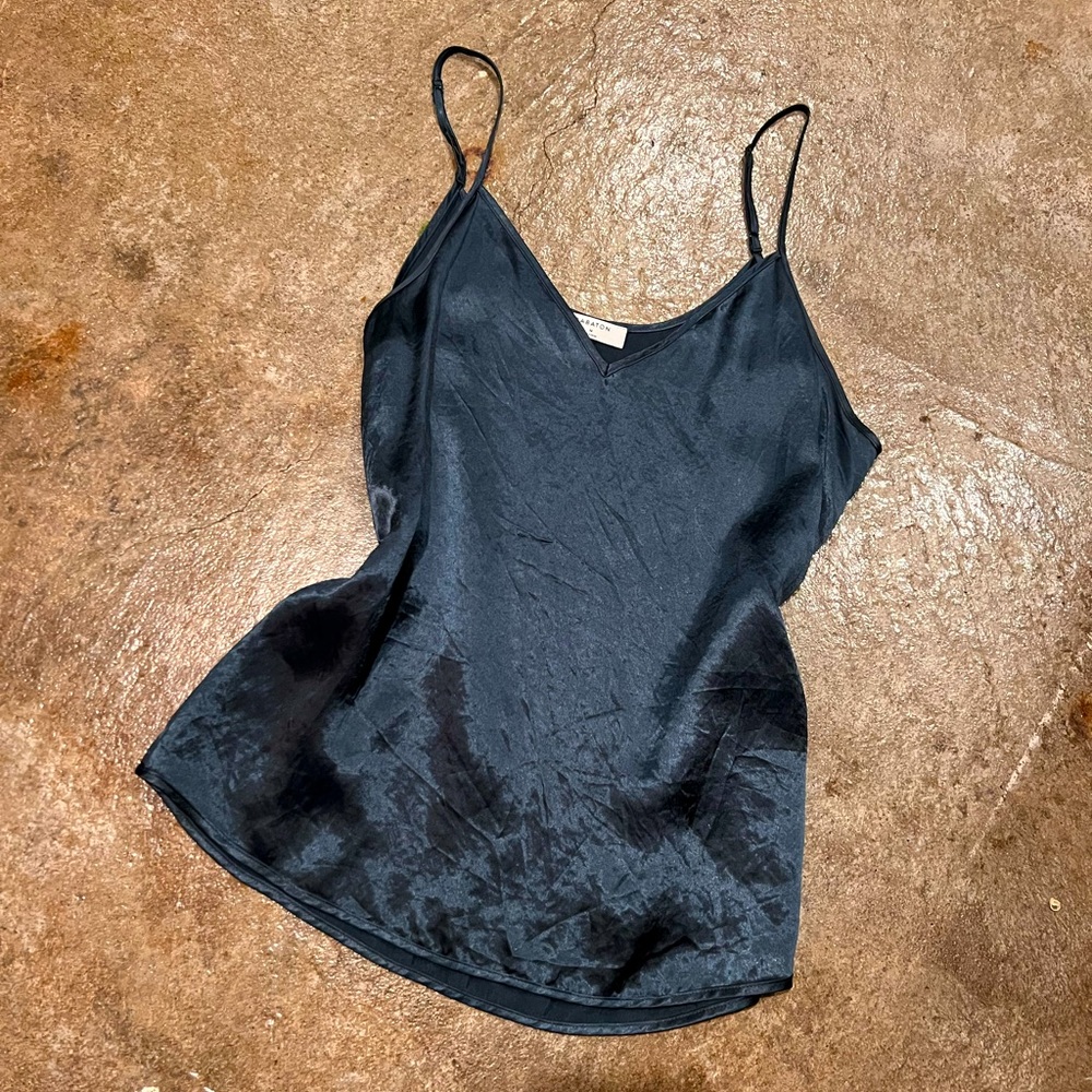 Aritzia Satin tank top
